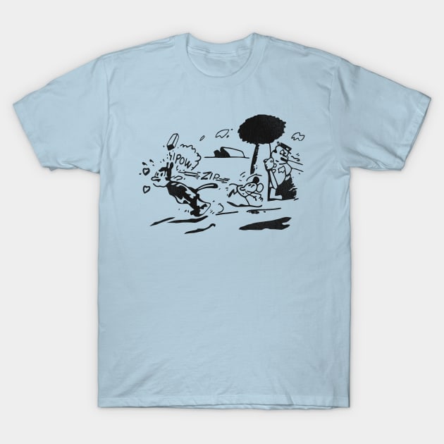 Pulp Fiction Jules Krazy Kat T-Shirt by darklordpug